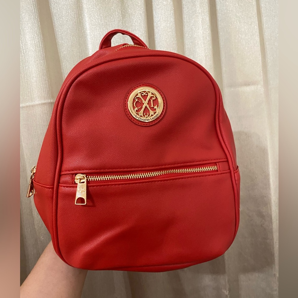 CXL by Christian Lacroix Pine Caviar Mini Backpack – Red (NWT)